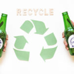 Macetas de Vidrio Reciclado
