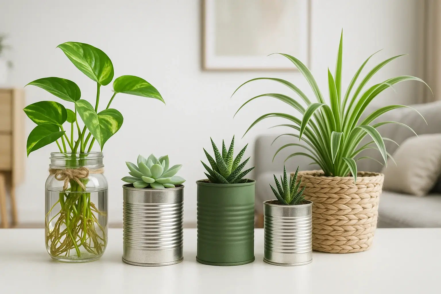 7 Ideas de Decoración Sostenible 7 Ideas de Decoración Sostenible