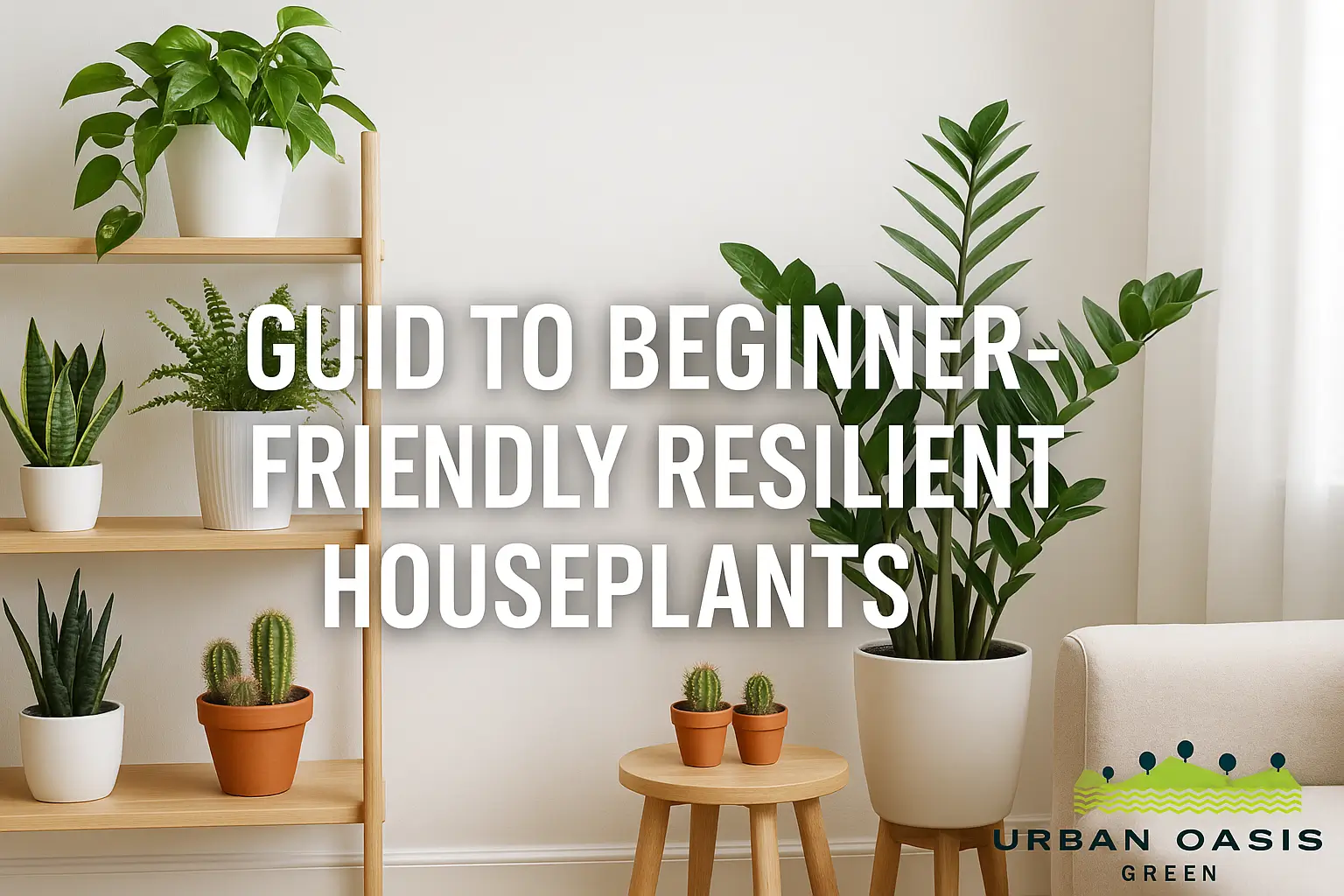 Plantas resistentes para principiantes