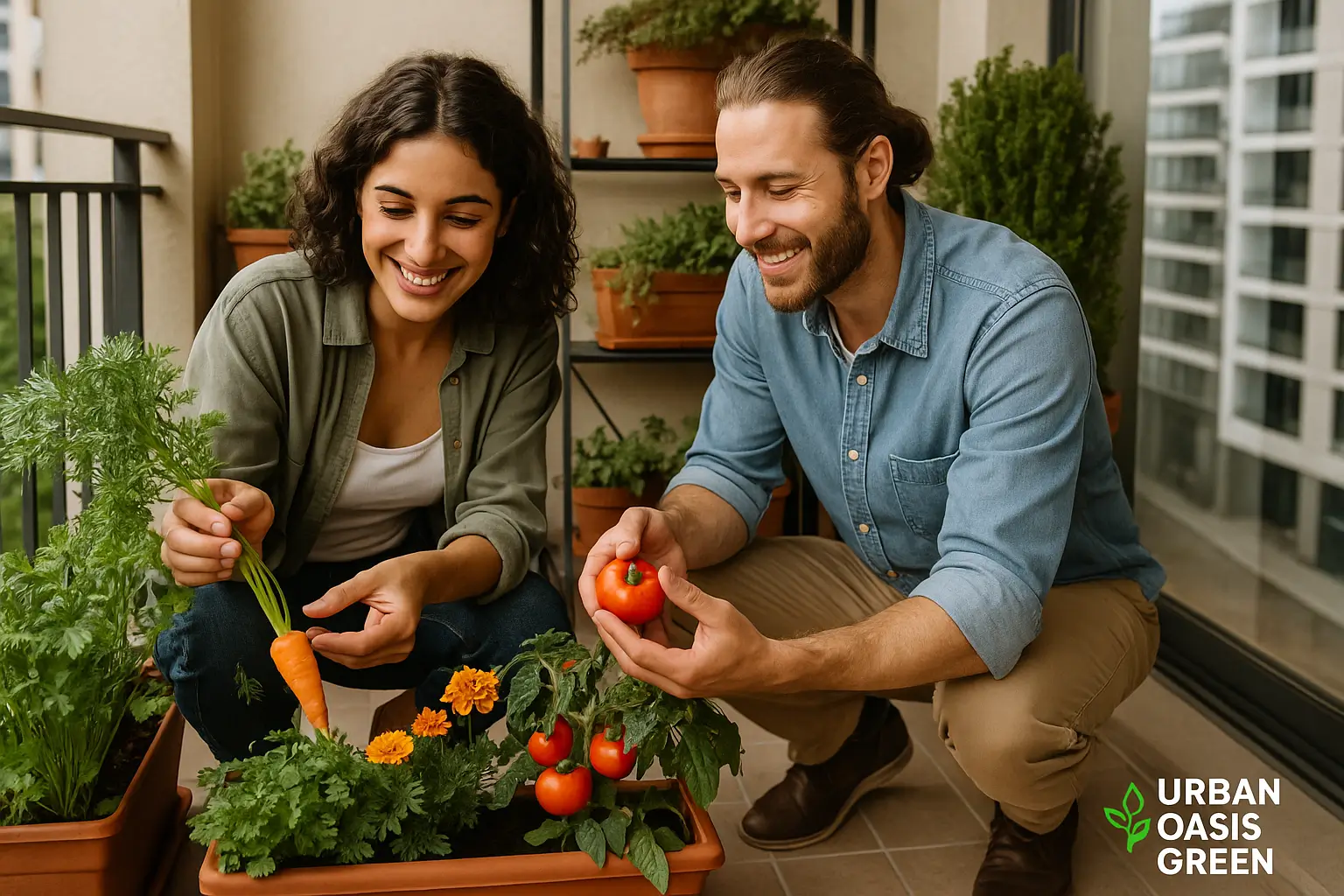 ¿Cómo cuidar un huerto urbano en casa?