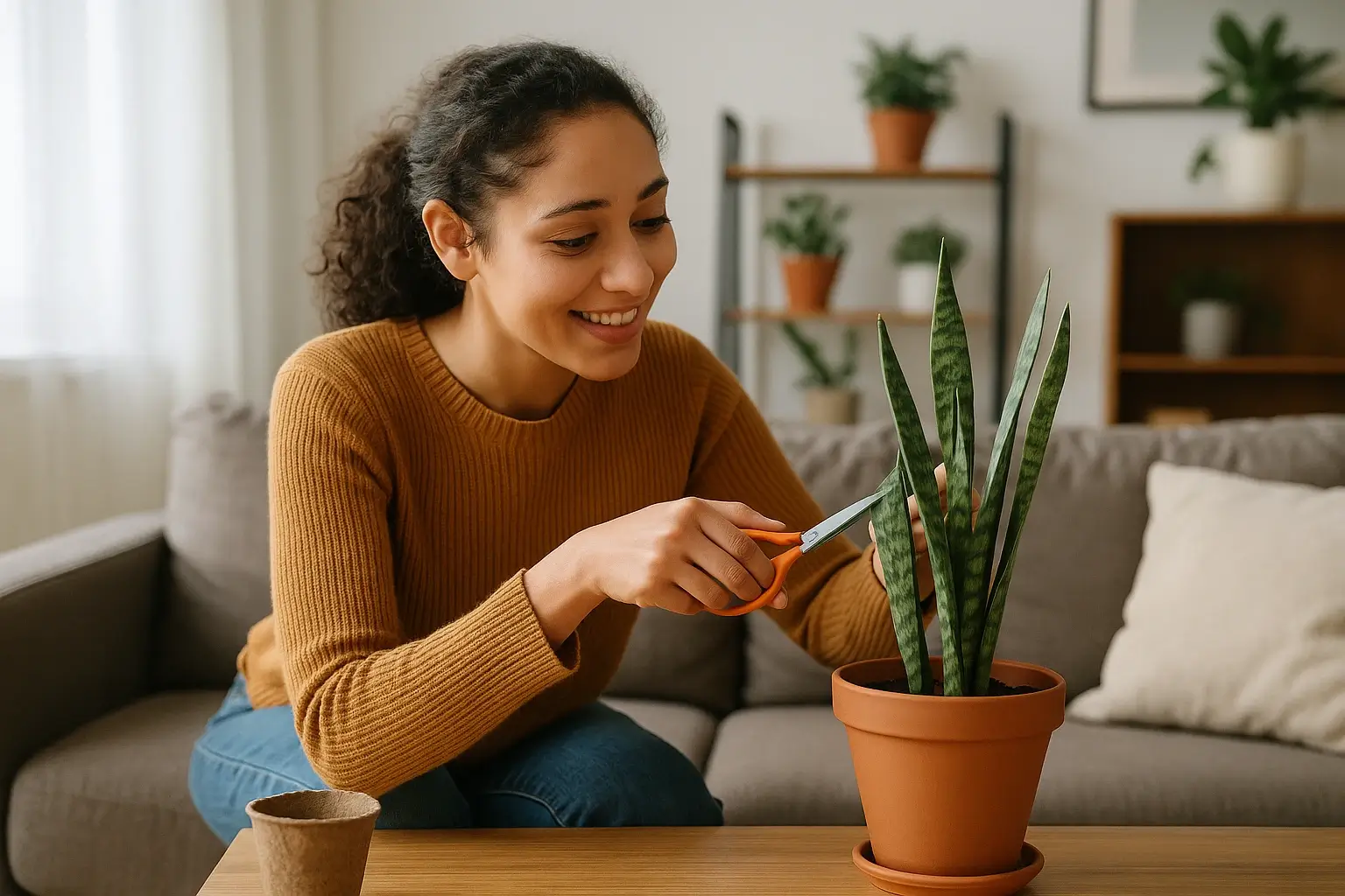 Jardín Interior Sostenible