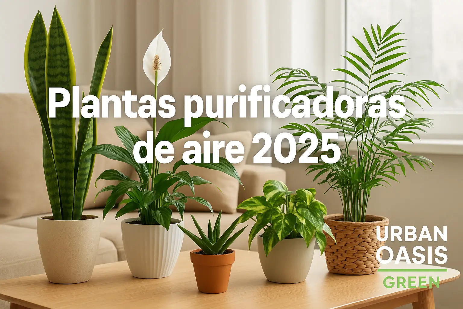 Plantas purificadoras de aire 2025